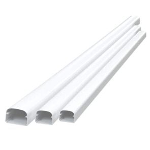 Tecnosystemi 2 meter leidinggoot wit 75mm