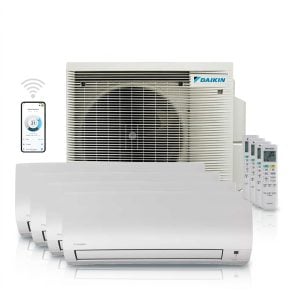 Daikin Comfora FTXP35N + FTXP20N (3x) + 4MXM68A totaalpakket