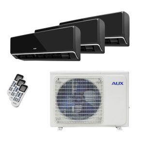 tijdelijk Wereldrecord Guinness Book Oppervlakte AUX split unit airco 3.5 kW "Black Edition" totaal pakket incl WiFi - Airco Webwinkel tijdelijk Wereldrecord Guinness Book Oppervlakte AUX split unit airco 3.5 kW "Black Edition" totaal pakket incl WiFi - Airco Webwinkel