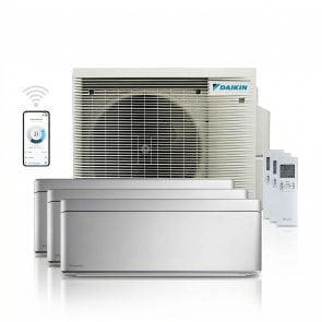 Daikin Stylish FTXA35CS + FTXA20CS (2x) + 3MXM52A totaalpakket