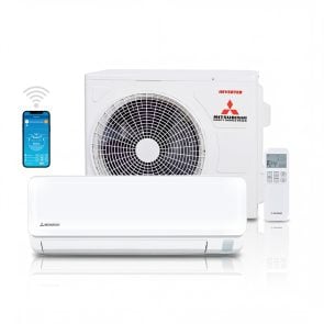 Mitsubishi SRK/SRC 20 ZTL-W split unit airco 2,0 kW totaal pakket incl WiFi