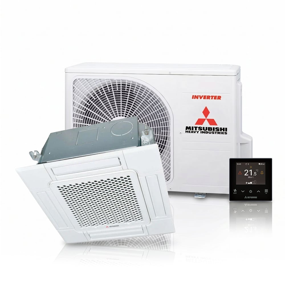 CY様　MITSUBISHI Mitsubishi Cassette unit FDTC 25 VH totaalpakket - Airco Webwinkel
