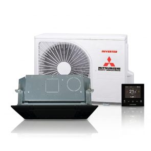 Mitsubishi Cassette unit FDTC 60 VH totaalpakket zwart