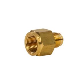 Flare verloop 3/8" buiten x 1/2" binnendraad