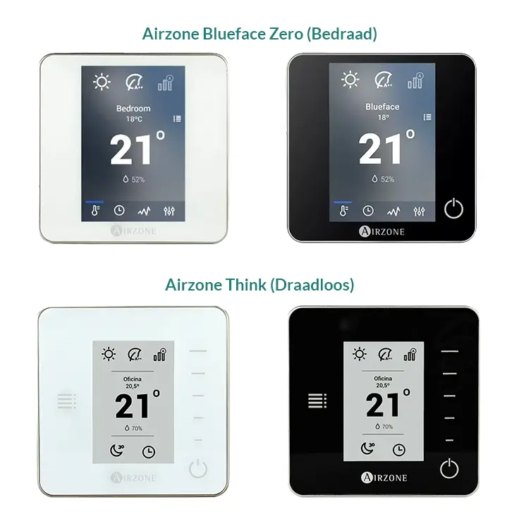 Airzone + Mitsubishi FDUM71VH - Easyzone 25 plus met 4 zones - Afbeelding 5