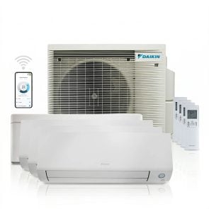 Daikin Deals Stylish FTXA50BW + Perfera FTXM20A (3x) + 4MXM68A