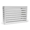 Novari Cover aluminium behuizing, Medium kleur Wit