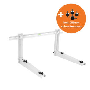 Novari Plus Muurbeugel 450mm met trillingsdempers