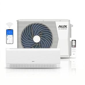 AUX split unit airco 2,5 kW “C-Serie” incl WiFi, 4D swing, UV technologie en Heat belt