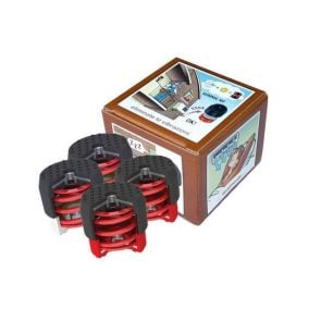 Soleco trillingsdemperset Bruin 70-120kg
