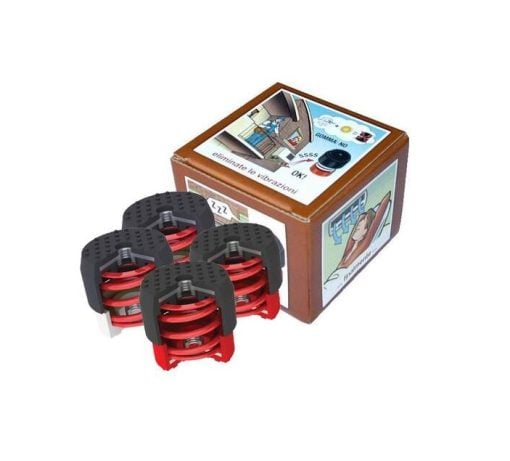Soleco trillingsdemperset Bruin 70-120kg