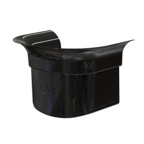 Tecnosystemi overgangsmanchet zwart 75mm