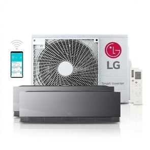 LG ARTCOOL MU2R15 + AA09SP (2x) Multisplit 4,1 kW totaalpakket