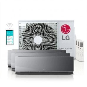 LG ARTCOOL MU3R19 + AA12SP + AA09SP (2x) Multisplit 5,3 kW totaalpakket