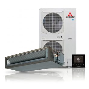 Mitsubishi Kanaalunit FDU250VH + FDC250VSA-W