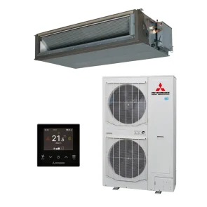 Mitsubishi Kanaalunit FDU200VH + FDC200VSA-W