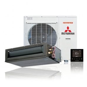 Mitsubishi Kanaalunit FDU125VH + FDC125VSA-W