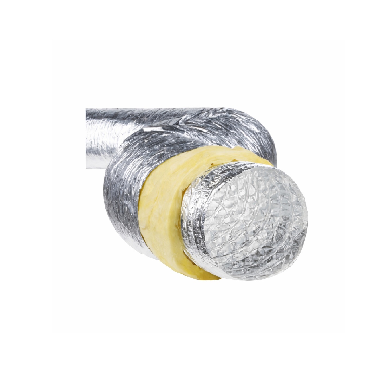 Akoestische geïsoleerde flexibele slang 10 meter Ø 203mm