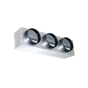 Mitsubishi toevoer plenum FDUM 60-90F (3x Ø200mm)