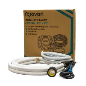 Novari 3/8 x 5/8 complete aansluitset - 3 meter - Afbeelding 2